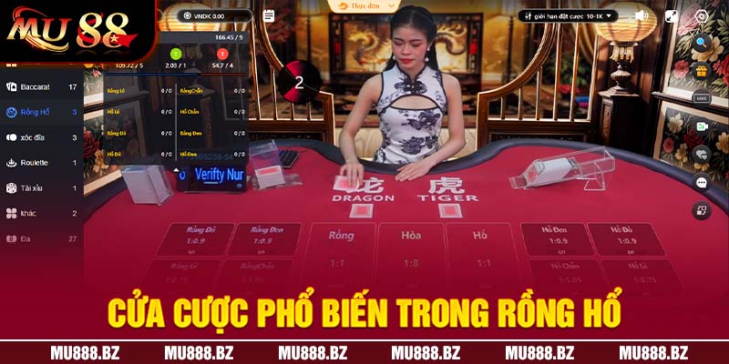 Những cửa cược phổ biến tại game bài huyền thoại